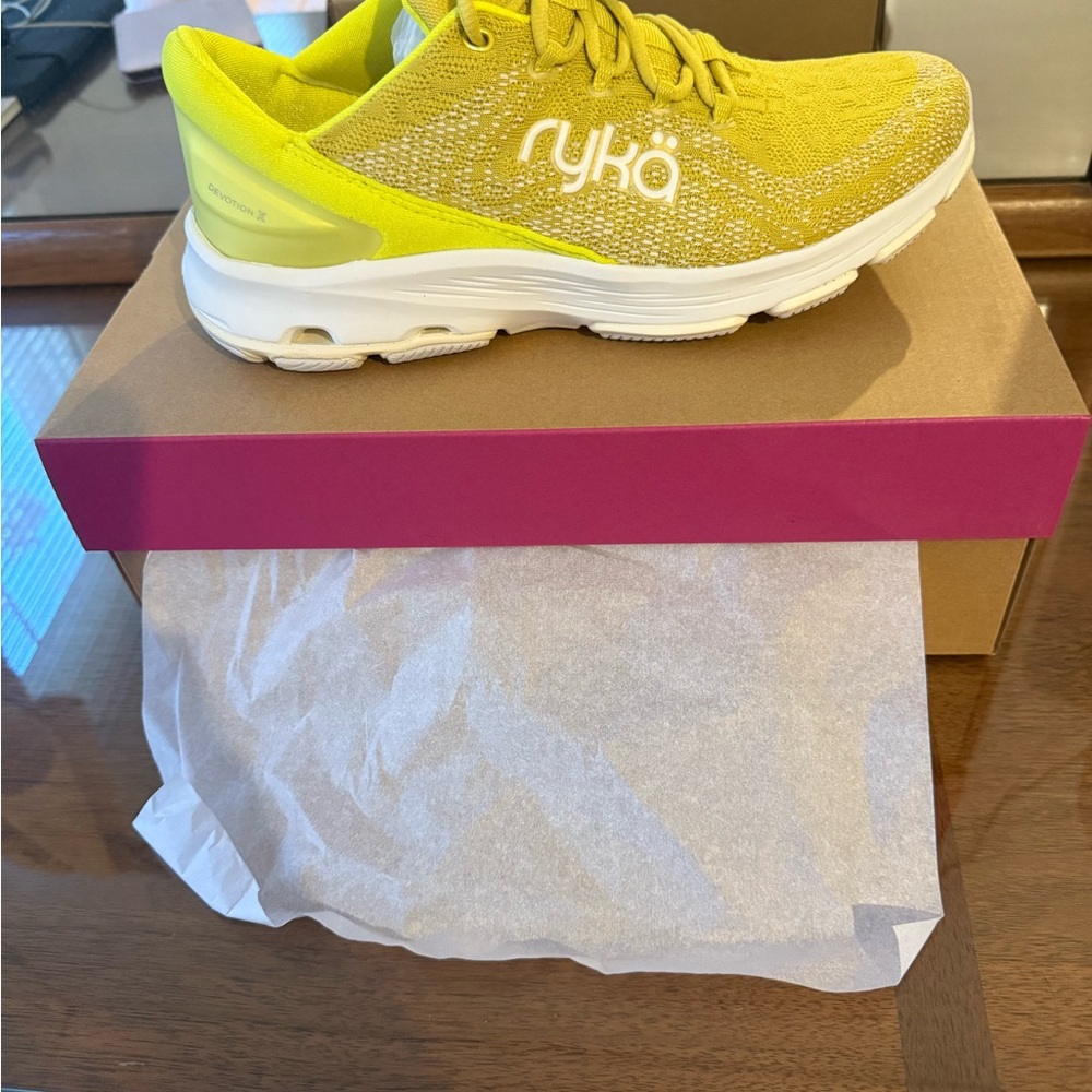 Ryka Yellow Athletic Shoes